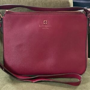 Kate Spade Wine Crossbody Bag